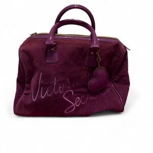Victoria's Secret Deep Purple Satchel